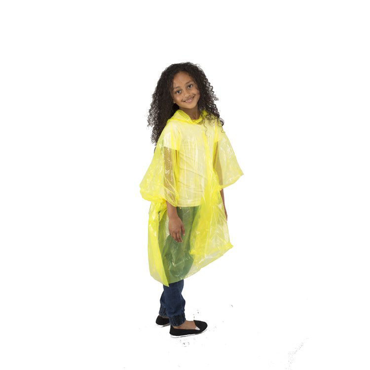 Picture of 50530603-KIDS WATERPROOF RAIN  PONCHO - FITS 6-12 YEARS